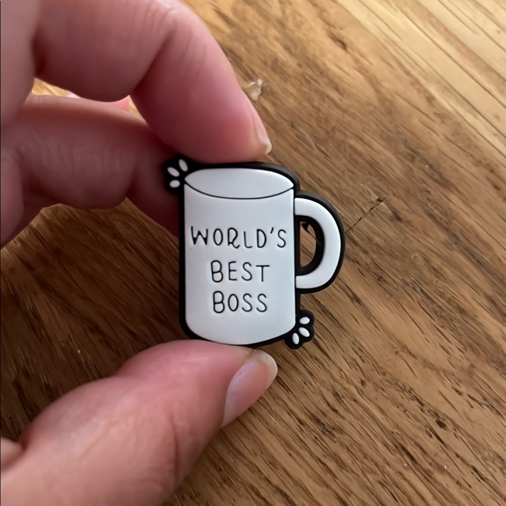 World's Best Boss Croc Jibbitz